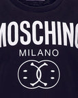 Moschino Boys Smiley T-shirt Black