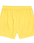 Moschino Boys Teddy Bear Print Swim Shorts Yellow