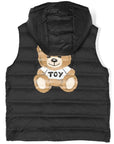 Moschino Boys Teddy Print Gilet Black