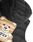 Moschino Boys Teddy Print Gilet Black