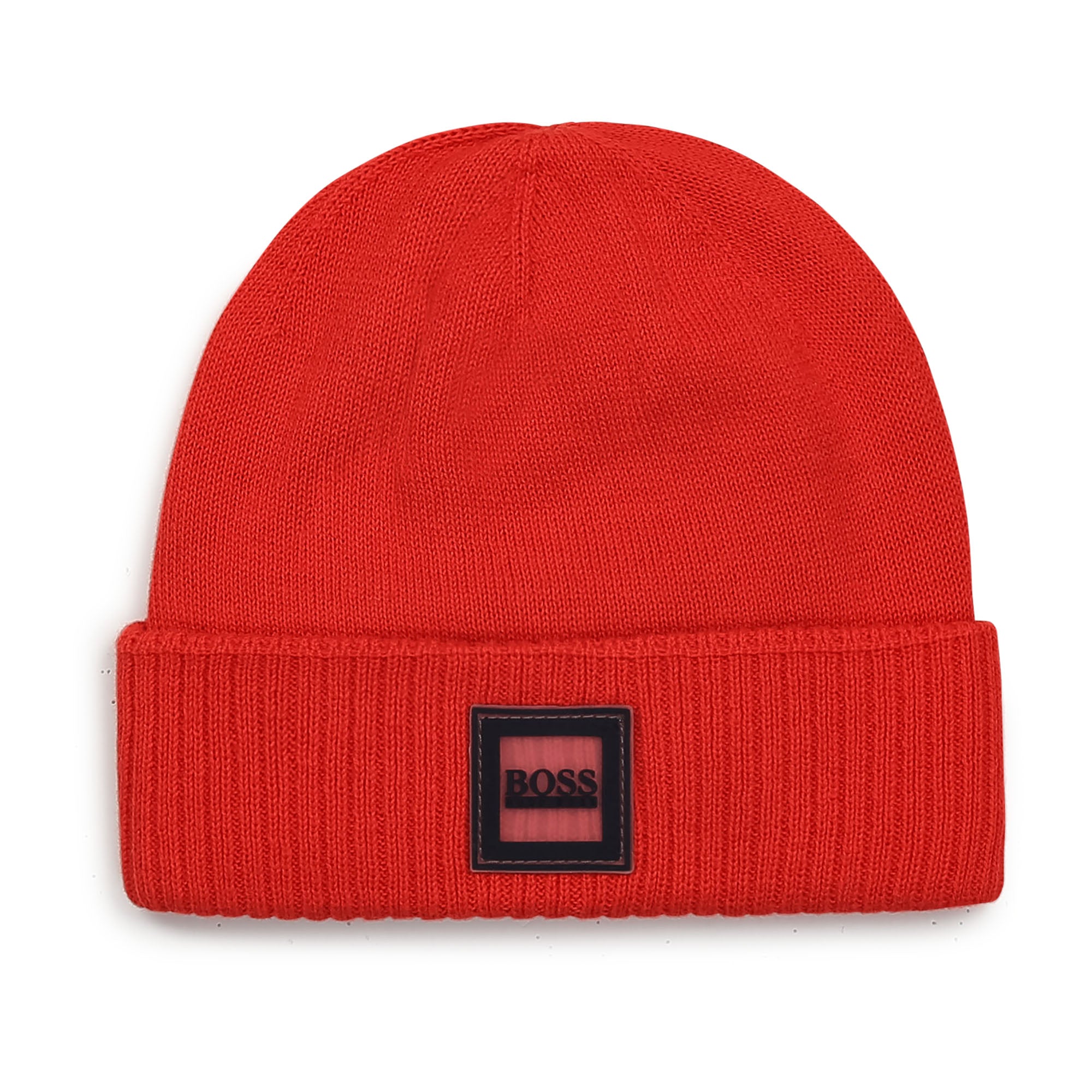 Hugo Boss Baby Red Cotton Logo Baby Hat – Maison Threads