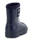 Hugo Boss Boys Navy Blue Logo Rain Boots