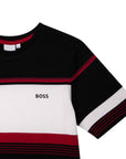 Hugo Boss Boys T shirt Logo Black