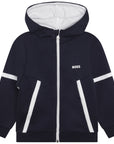 Hugo Boss Kids Logo Tracksuit Set Black