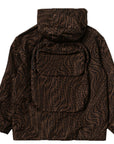 Fendi Unisex All-over Vertigo Logo Brown