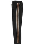 Fendi Unisex FF Tape Logo Joggers Black