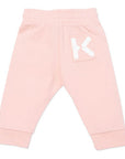 Kenzo Baby Girls Joggers Pink