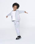 Kenzo Girls Side Logo Track Pants Grey