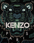 Kenzo Boys Tiger print T-Shirt Black
