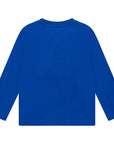 Kenzo Boys Tiger Print T-shirt Blue