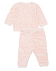 Kenzo Baby Girls Pink Tiger Tracksuit Pink