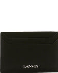 Lanvin Mens Logo Cardholder Black