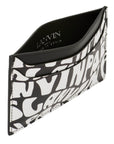 Lanvin Mens Logo Cardholder Black