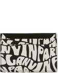Lanvin Mens Logo Cardholder Black