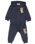 Moschino Baby Boys Teddy Bear Tracksuit Set Navy