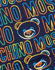 Moschino Baby Boys Repeat Logo Shorts Navy