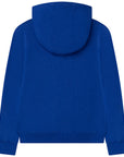 Lanvin Boys Logo Hoodie Blue