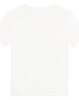 Lanvin Boys Double L Logo T-shirt White