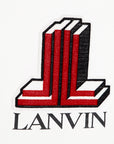 Lanvin Boys Double L Logo T-shirt White