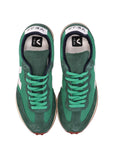 Veja Mens Rio Branco Lace-Up Sneakers Green