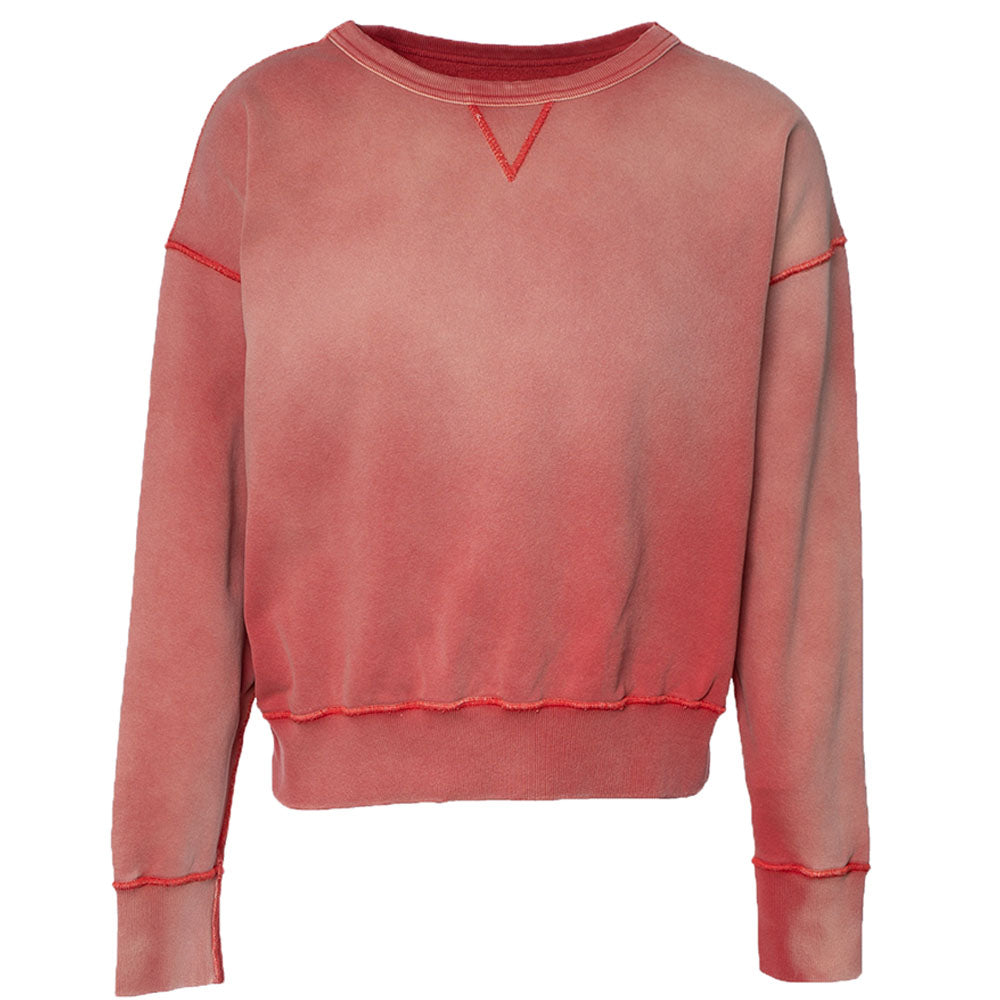 Maison Margiela Mens Faded Effect Cotton Sweater Orange – Maison ...