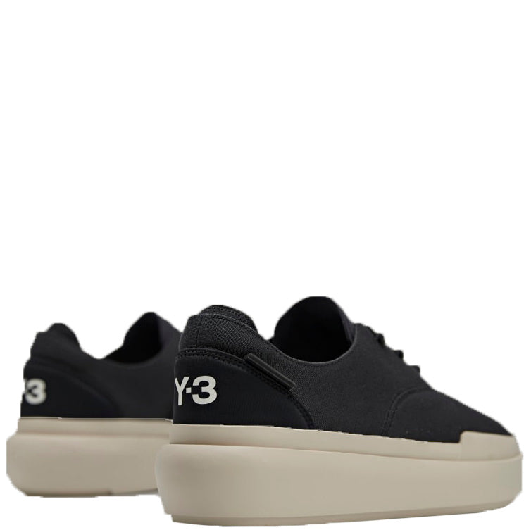 Y 3 Men s Ajatu Court Formal Shoes Black Maison Threads