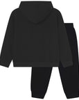 Moschino Boys Milano Logo Tracksuit Black