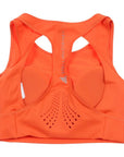 adidas by Stella McCartney Womens Truepurpose Training Crop Top Orange - adidas by Stella McCartneyCrop top