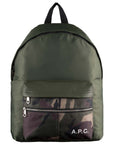 A.P.C Men's Canvas Backpack Khaki - A.p.cBags