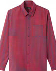 A.P.C. Men's Red Check Jules Shirt Red - A.p.cShirts