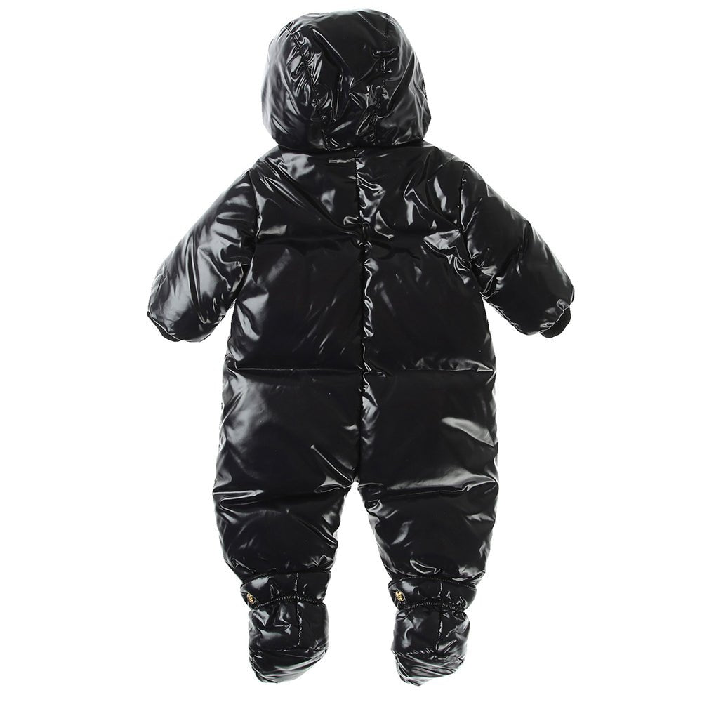 Balmain Baby Unisex Puffer Jacket Babygrow Black - Balmain KidsCoats &amp; Jackets