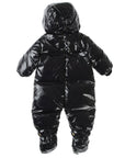 Balmain Baby Unisex Puffer Jacket Babygrow Black - Balmain KidsCoats & Jackets