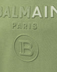 Balmain Boys Logo Sweatshirt Khaki - Balmain KidsSweaters