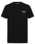 Balmain Boys Pocket Logo T-Shirt Black - Balmain KidsT-shirts