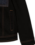 Balmain Unisex Denim Jacket Black & Navy - Balmain KidsCoats & Jackets