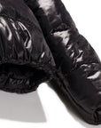 Balmain Unisex Logo Print Padded Jacket Black - Balmain KidsCoats & Jackets
