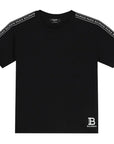 Balmain Unisex Paris Logo T-shirt Black - Balmain KidsT-shirts