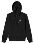 Belstaff Men's Hoodie Cotton Loopback Jersey Black - BelstaffHoodies