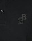 Boss Mens BB Logo Polo Black - BossPolos