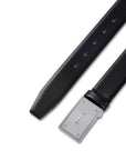 Boss Mens Classic Plaque Belt Black - BossBelts