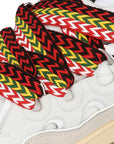 Lanvin Men's Curb Sneakers White