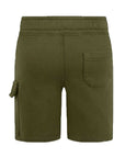 C.P Company - Boys Fleece Goggle Shorts Khaki - C.P. Company KidsShorts