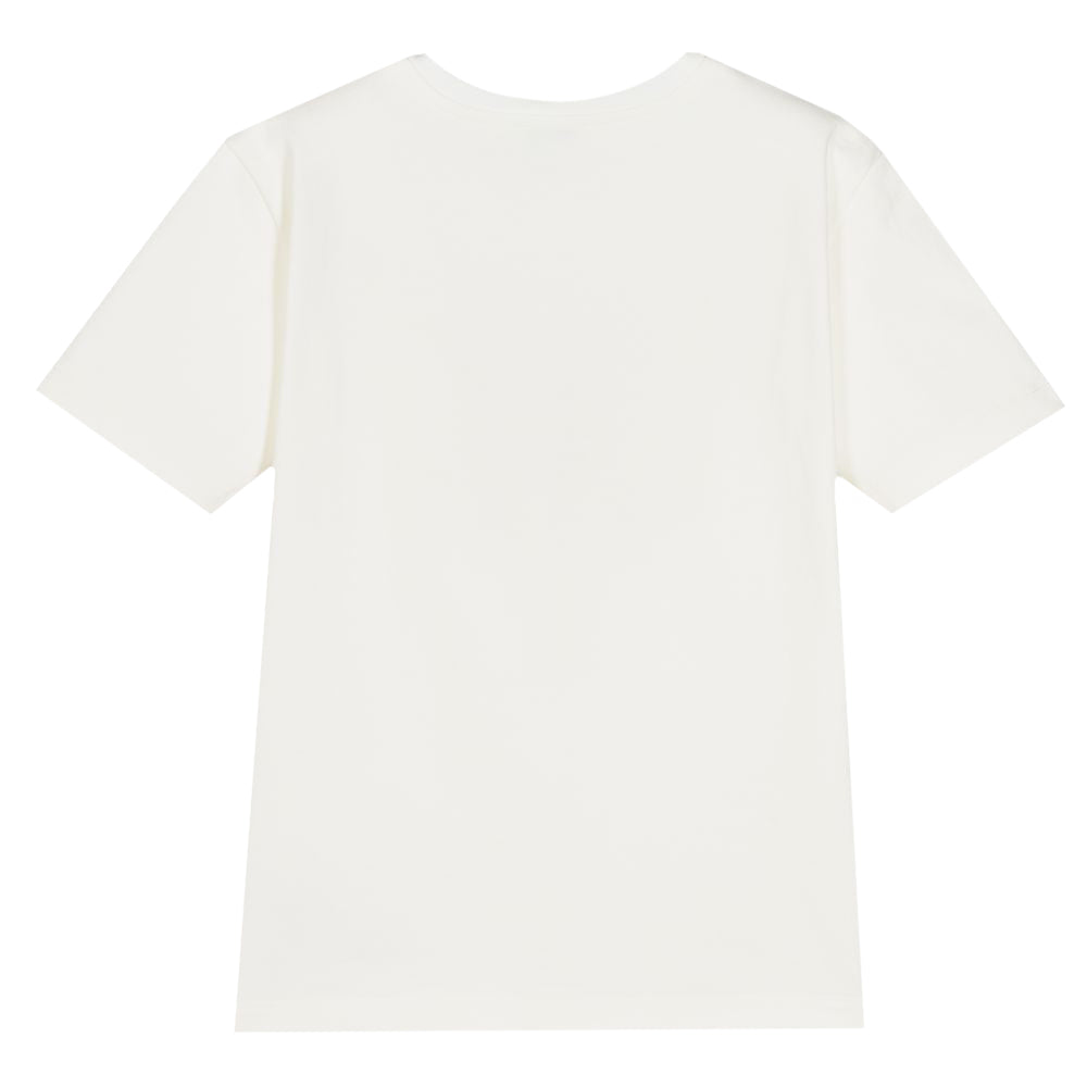 Dolce &amp; Gabbana Boys Oversized Logo T-Shirt Cream