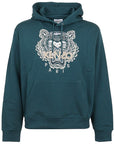 Kenzo Men's Classic Tiger Hoodie Green