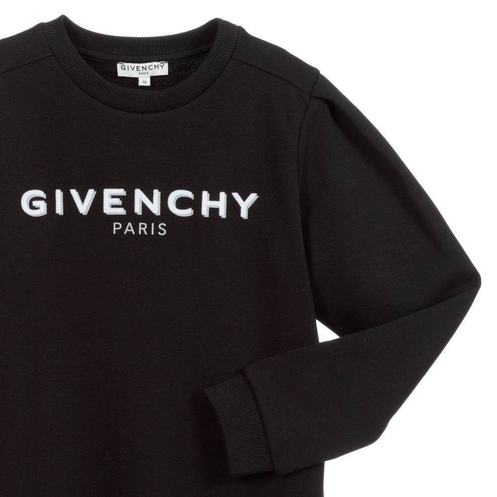 StclaircomoShops Spain - Givenchy Kids logo-print long-sleeved sweater -  Givenchy x Josh Smith Givenchy