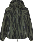 Kenzo Mens Forest Windbreaker Green
