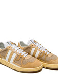 Lanvin Men's Clay Low Top Sneakers Beige