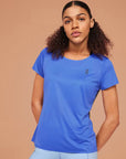 On Running Womens Performance T-shirt Blue