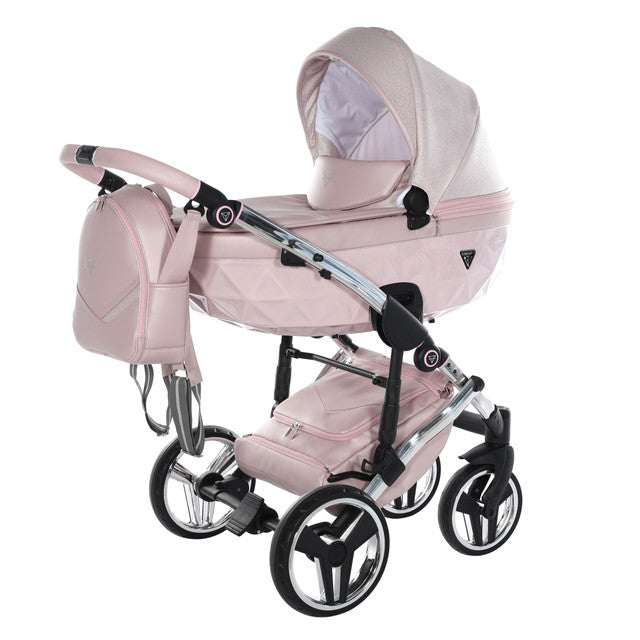 Ex Display Junama S-Class Dolce 3 in 1 Travel System - Pink