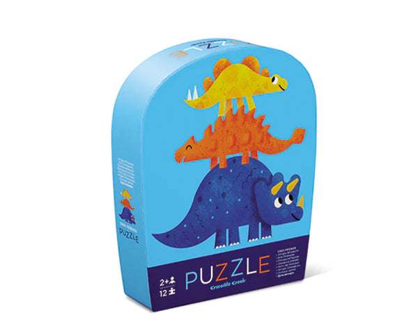 Crocodile Creek - 12pc Mini Puzzle/Dino Friends